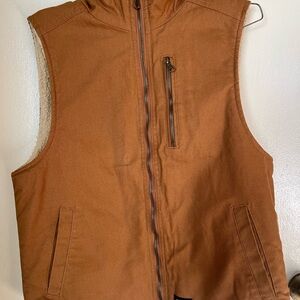 Dickies Brown Hooded Vest